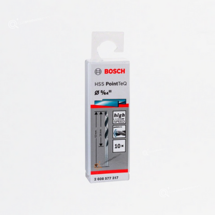 Broca Para Metal HSS-PointTeQ, 5/64