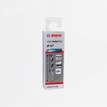 Broca Para Metal HSS-PointTeQ, 1/8