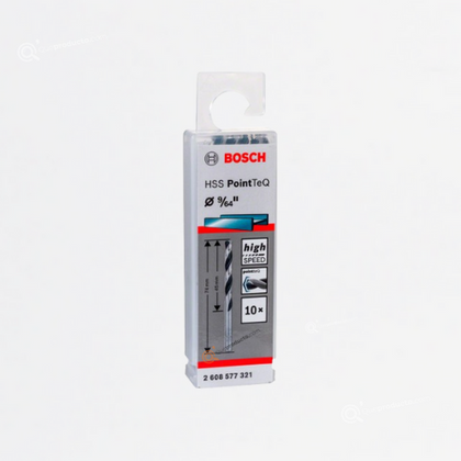 Broca Para Metal HSS-PointTeQ, 9/64