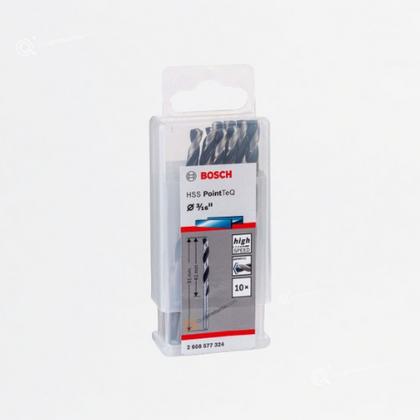 Broca Para Metal HSS-PointTeQ, 3/16