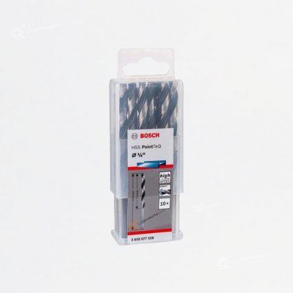 Broca Para Metal HSS-PointTeQ, 1/4
