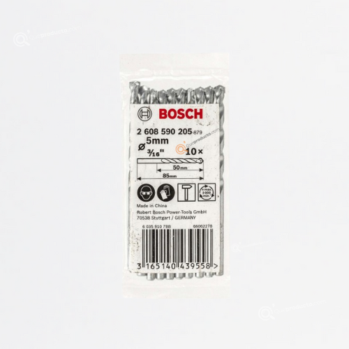 Broca Muro CYL1, 3/16"x31/2", PaqueteX10, Ref 2608590205, Marca Bosch (En Stock)