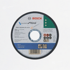 Disco de Corte Standard Meta, 4-1/2", 115x1,0mm, Ref 2608619383?, Marca Bosch (En Stock)