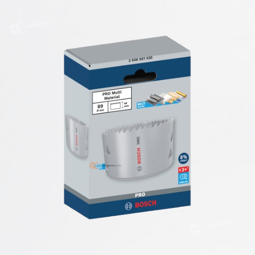 Sierra copa PRO Bimetalica, Cobalto 8%, 89 mm, 3-1/2", Ref 2608901530, Marca Bosch (Bajo Pedido)