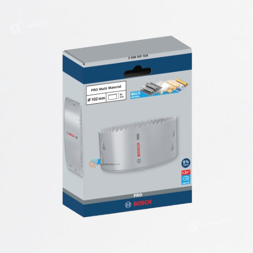 Sierra copa PRO Bimetalica, Cobalto 8%, 102 mm, 4", Ref 2608.901.534-000, Marca Bosch (Bajo Pedido)
