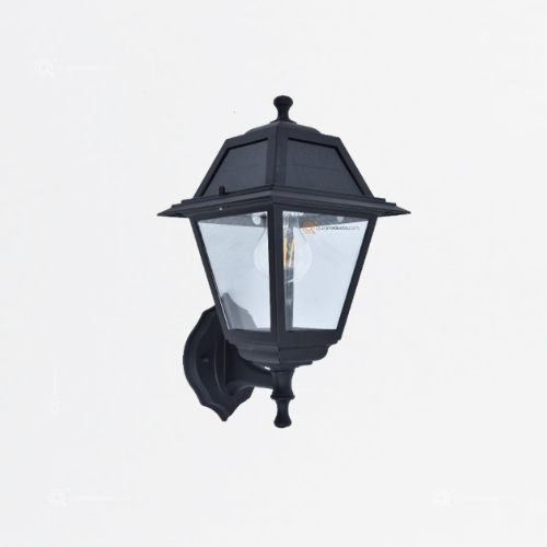 LED Aplique Muro Solar SHAMSI, 1.5W, 2700K, 100 lm, IP44, Ref 2SOLLED49DC27N, Marca Tecnolite (Bajo Pedido)