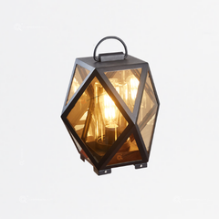 Mini Poste Chasis Deco ALTER I, 60W max, base E27, IP54, Ref 60FTLP3432MVCA, Marca Tecnolite (Bajo Pedido)
