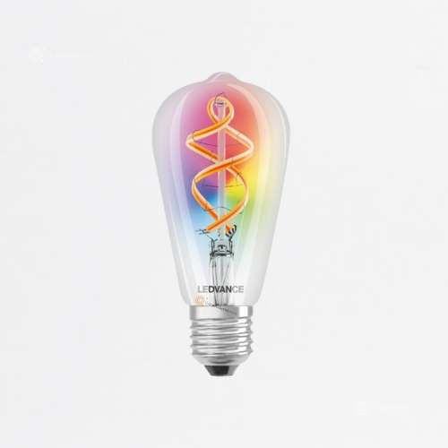 LED Bulbo Edison FIL 6W E27, RGB+3000K, 500 lm, IP20, 127V, Ref 7018953, Marca Ledvance-Osram (Bajo Pedido)