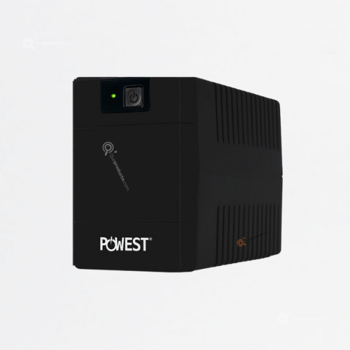 UPS Monofásica Interactiva, 2 Salidas NEMA 5-15R, 625VA, Ref NUIMN-7279, Marca Powest (Bajo Pedido)