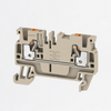 Borne de paso, PUSH IN, A2C 2.5 mm², 800 V, 24 A, Beige oscuro, Ref 1521850000, Marca WeidMüller (O)