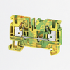 Borne de tierra, PUSH IN, A2C 4 mm², Verde/amarillo, Ref 2051360000, Marca WeidMüller (O)
