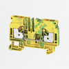 Borne de tierra, PUSH IN, A2C 6 mm², Verde/amarillo, Ref 1991810000, Marca WeidMüller (O)