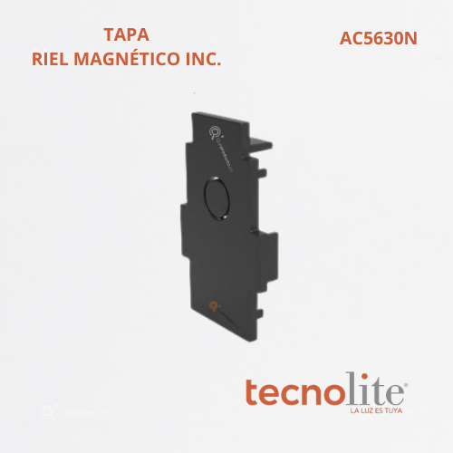 Accesorio Tapa Riel Magnético Incrustar, Ref AC5630N, Marca Construlita (Bajo Pedido)