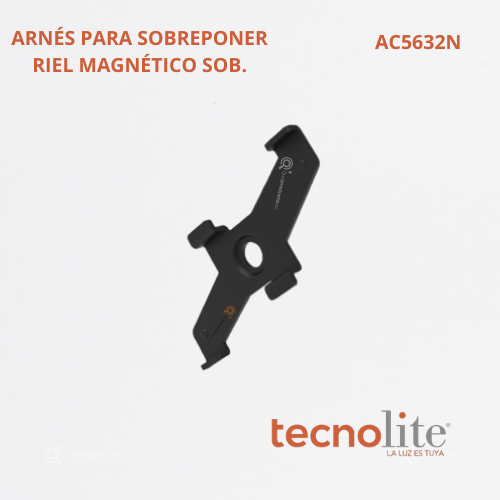 Accesorio Arnés Para Sobreponer Riel Magnético, Ref AC5632N, Marca Construlita (Bajo Pedido)