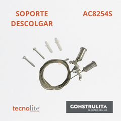 Accesorio Para suspensión Luminaria Lineal Vector, Ref AC8254S, Marca Construlita (Bajo Pedido)