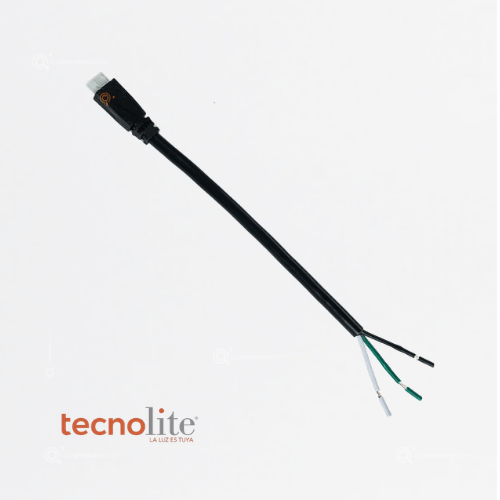 Cable de alimentación Luminaria Lineal Slim, Ref ADLFCLEDCAN, Marca Tecnolite (Bajo Pedido)