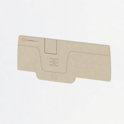 Serie A, Tapa final AEP 3C 4, Ref 2051720000, Marca WeidMüller (O)