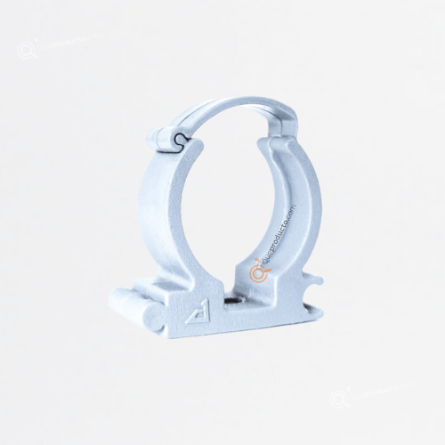 Anclaje Blanco 3/4" Para Coraza, EmpaqueX25, Ref ANCLAJE 3/4B, Marca Adler (Bajo Pedido)