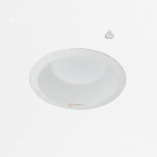 LED Down Light ATIK IV 20W, 3TC, 1880 lm, IP20, 127V, Ref 20DYDLED013VSCCTB, Marca Tecnolite (Bajo Pedido)