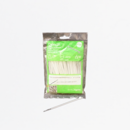Amarre Dexson T4 Blanco (10cmx.25cm)x100 TP, Ref DXN3004B, Marca Dexson (O)