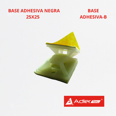 Bases Adhesivas Blancas Paquete x50, Ref BASE ADHESIVA-B, Marca Adler (Bajo Pedido)