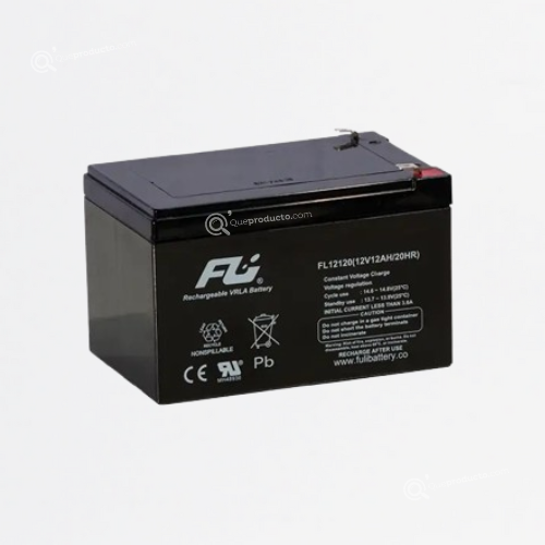Batería FULI Sellada Libre Mantenimiento, 12V-12Ah, Ref CEBAT-7227, Marca Powest (Bajo Pedido)