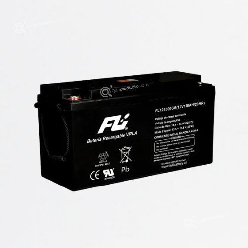 Batería FULI Sellada Libre Mantenimiento, 12V-150Ah, Ref CEBAT-7228, Marca Powest (Bajo Pedido)