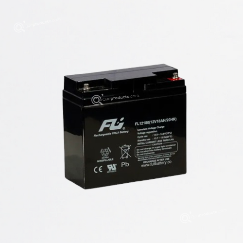 Batería FULI Sellada Libre Mantenimiento, 12V-18Ah, Ref CEBAT-7208, Marca Powest (Bajo Pedido)