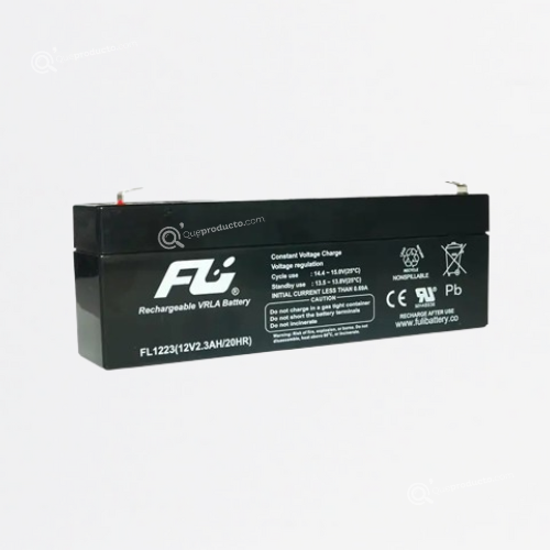 Batería FULI Sellada Libre Mantenimiento, 12V-2.3Ah, Ref CEBAT-7244, Marca Powest (O)