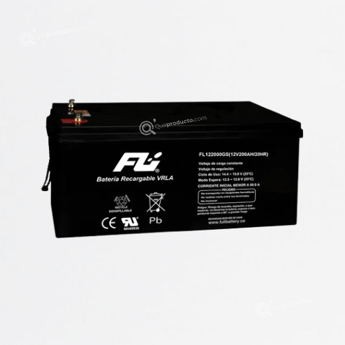 Batería FULI Sellada Libre Mantenimiento, 12V-200Ah, Ref CEBAT-7229, Marca Powest (Bajo Pedido)