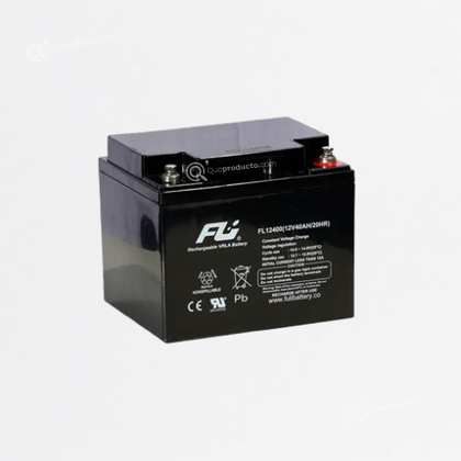Batería FULI Sellada Libre Mantenimiento, 12V-40Ah, Ref CEBAT-7216, Marca Powest (O)