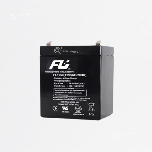Batería FULI Sellada Libre Mantenimiento, 12V-5Ah, Ref CEBAT-7202, Marca Powest (O)