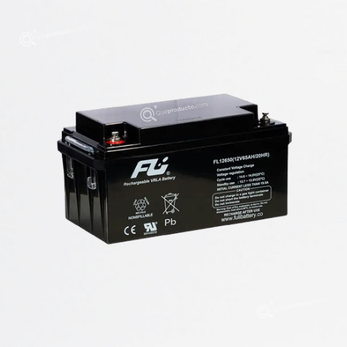 Batería FULI Sellada Libre Mantenimiento, 12V-65Ah, Ref CEBAT-7230, Marca Powest (Bajo Pedido)