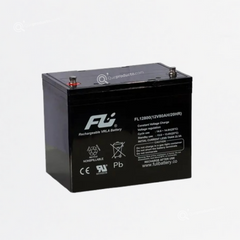 Batería FULI Sellada Libre Mantenimiento, 12V-80Ah, Ref CEBAT-7225, Marca Powest (O)