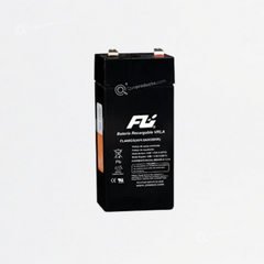 Batería FULI Sellada Libre Mantenimiento, 4V-4Ah, Ref CEBAT-7566, Marca Powest (O)