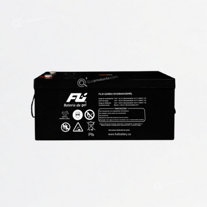 Batería FULI GEL Ciclo Profundo, 12V-250Ah, Ref CEBAT-7631, Marca Powest (O)