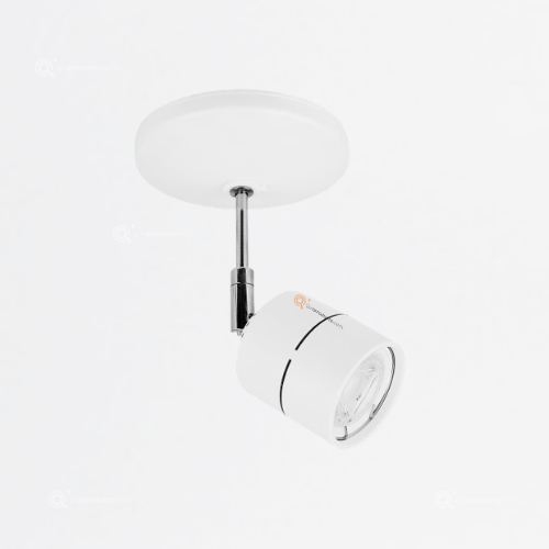 Chasis Lámpara Spot BELLAGIO Blanco, 60W Max, 100-240V, Ref YSN-367L/B, Marca Tecnolite (Bajo Pedido)