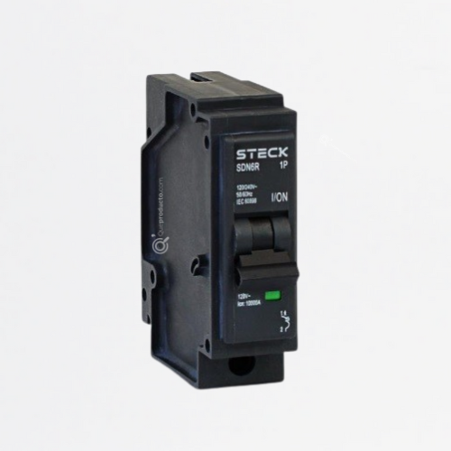 Interruptor Breaker Enchufable 50A 1P, Curva C 10KA 120V/240V, Ref SDN61R50, Marca Steck (Bajo Pedido)