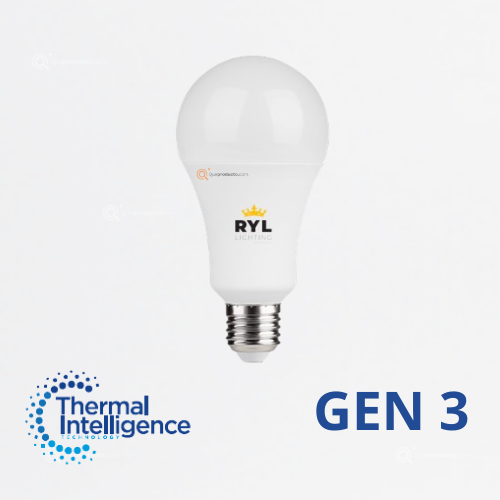 LED Bulbo Emergencia 9W E27 Gen3, 6500K, 810 lm, IP20, 180G, 100-240V, Marca Royal Lighting (En Stock) X1 Punto