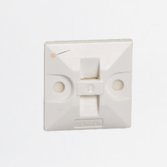 Bases Adhesivas Blancas x 100, Ref DXN3200B, Marca Dexson (Bajo Pedido)