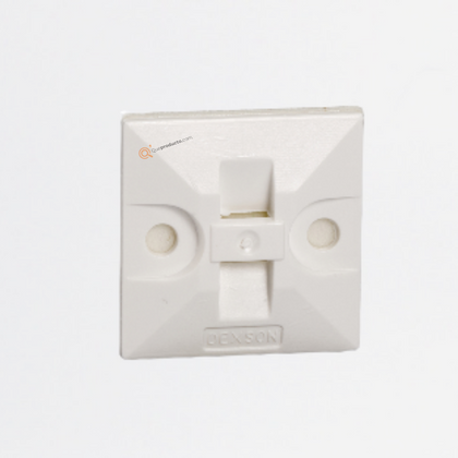 Bases Adhesivas Blancas x 100, Ref DXN3200B, Marca Dexson (O)