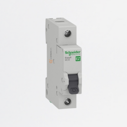 Breaker Interruptor termomagnético Easy9 1P 16A 10kA curva C, Ref EZ9F56116, Marca Schneider (O)
