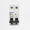 Interruptor Breaker R. DIN 16A 2P, 120-240VAc, Curva C 6kA, Ref I2P162AD, Marca Inadisa (S)