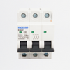Interruptor Breaker R. DIN 50A 3P, 120-240VAc, Curva C 6kA, Ref I3P502AD, Marca Inadisa (S)