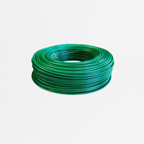 Cable Siliconado Verde, Calibre 10, Rollox100mts, Ref 770010-V.100, Marca Adler (Bajo Pedido)