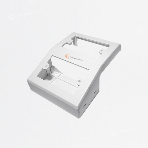 Caja Portatoma doble Canaleta 100X45, Ref CAJA-100X45DB, Marca Adler (Bajo Pedido)