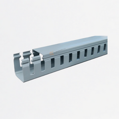 Canaleta Ranurada Gris 80X80, Ref CR80*80-G, Marca Adler (Bajo Pedido)