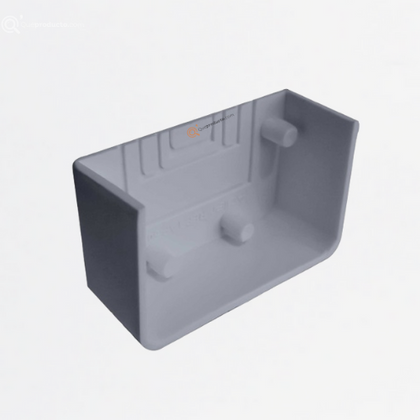 Accesorio Tapa Final Gris 100X45, Ref TAP-100X45-G, Marca Adler (O)