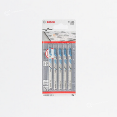Hoja De Calar T118A, Metal, HSS, Chapas finas 17-24TPI, PqX5, Ref 2608.668.145-000, Marca Bosch (Bajo Pedido)