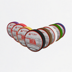 Cinta Aislante PVC Blanca, Ancho 3/4", rollo X18 mts, Ref 440018-20B, Marca Adler (S)